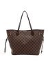 Neverfull MM, &pound;850, Handbags, Brown, Canvas, Back view